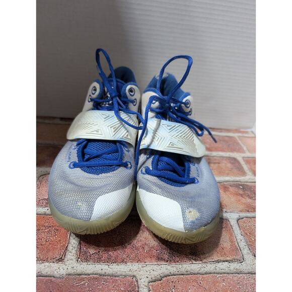 Nike Kyrie Flytrap III Basketball Sneakers White Blue BQ3060 100 Men Size 8 - Picture 3 of 11